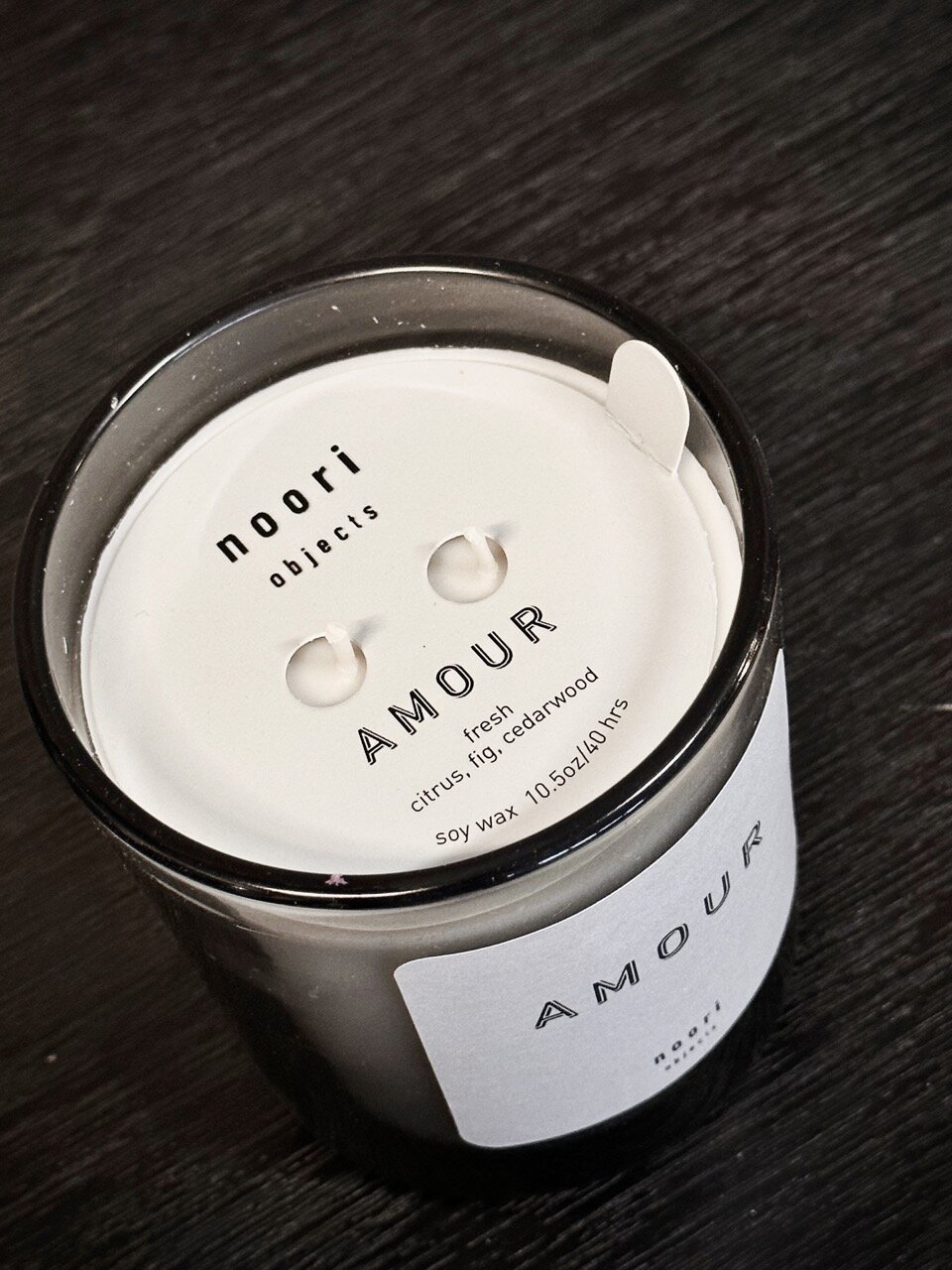 AMOUR scented candle