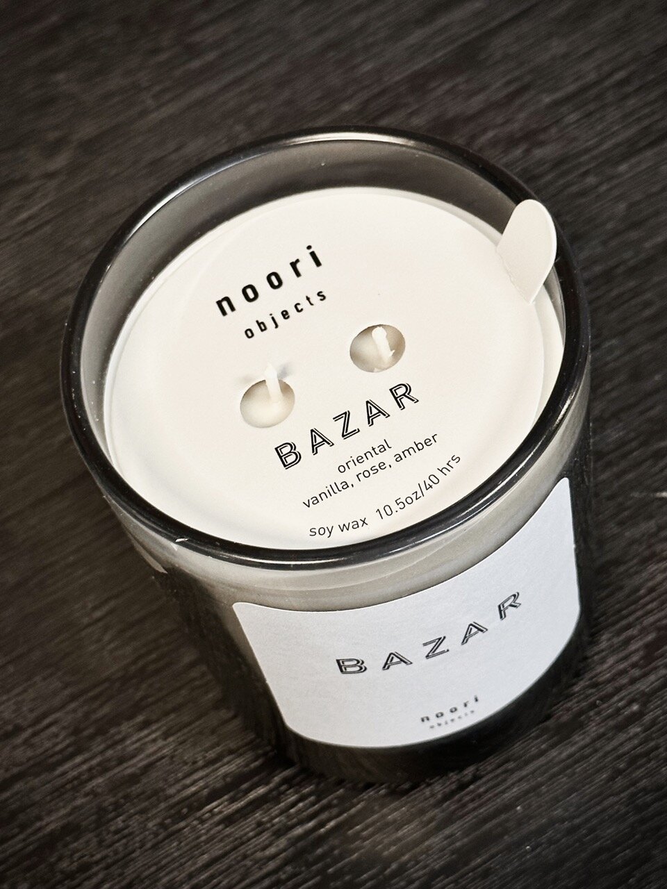 BAZAR scented candle