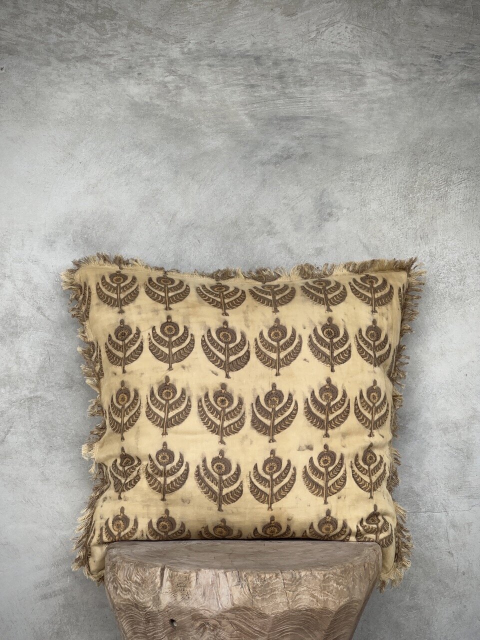 ELINA cushion cover, brown