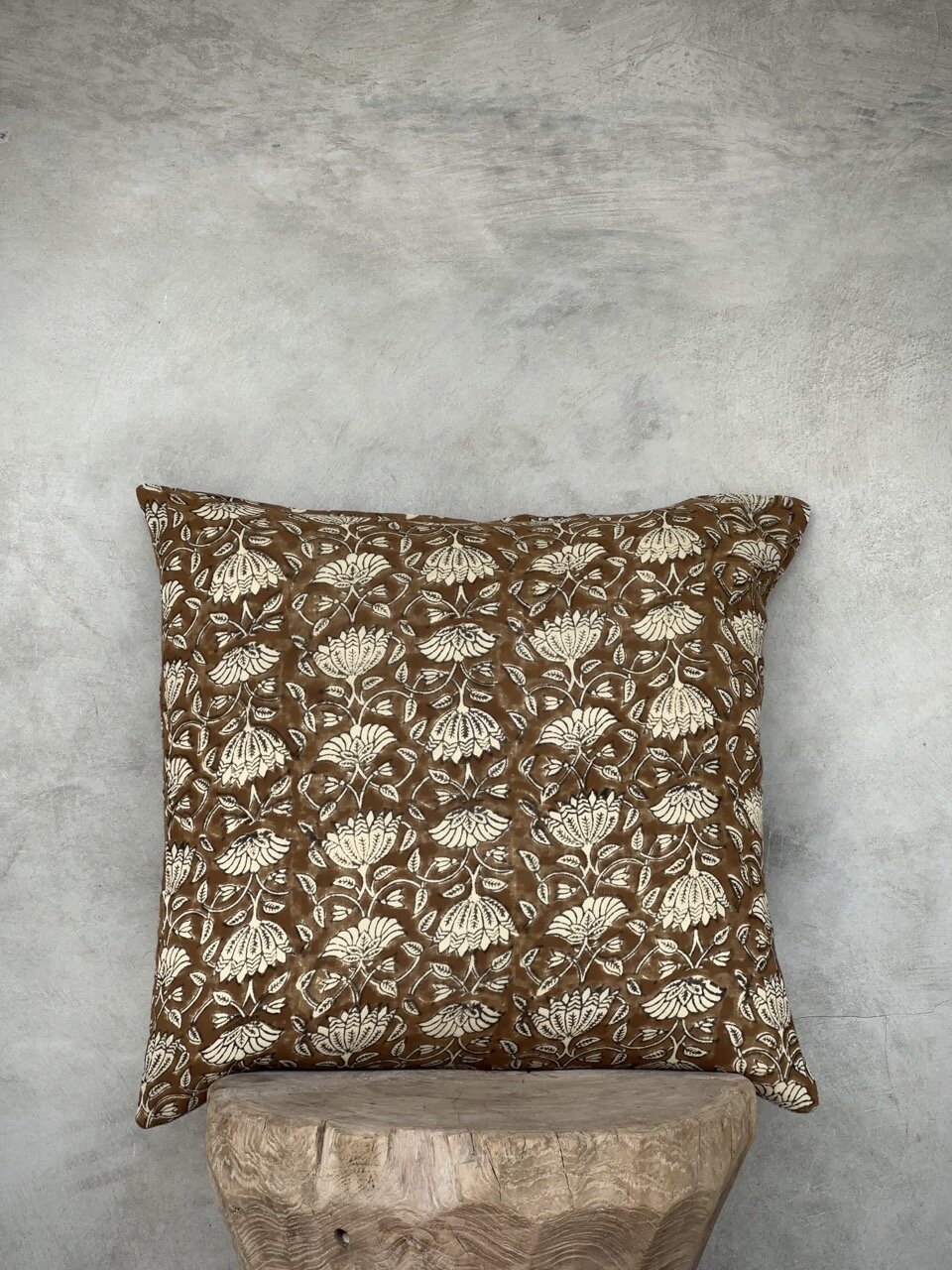 EMMA cushion cover, brown