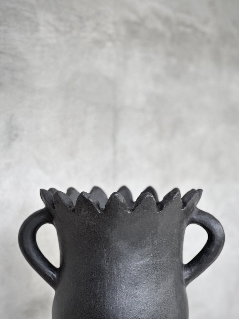 PIALA vase, black antique