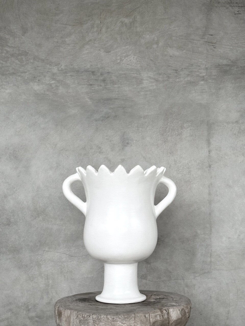 PIALA vase, white