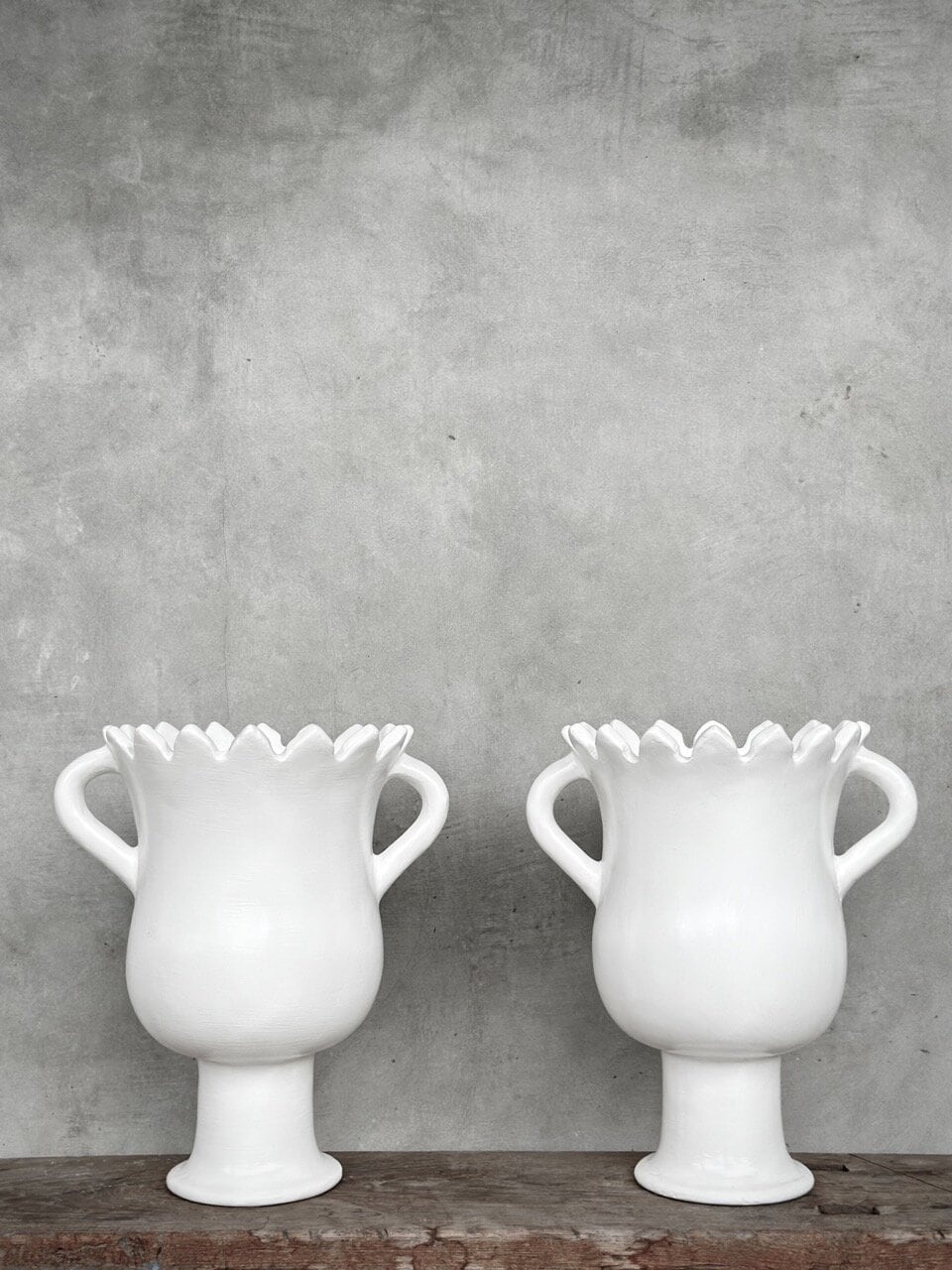 PIALA vase, white