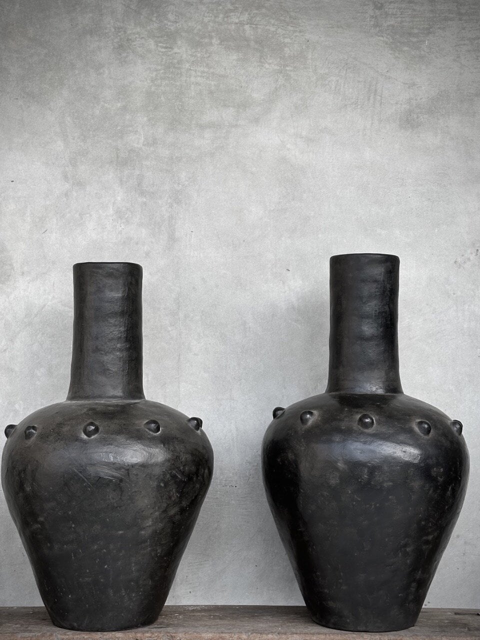 DELILAH XL vase, black antique