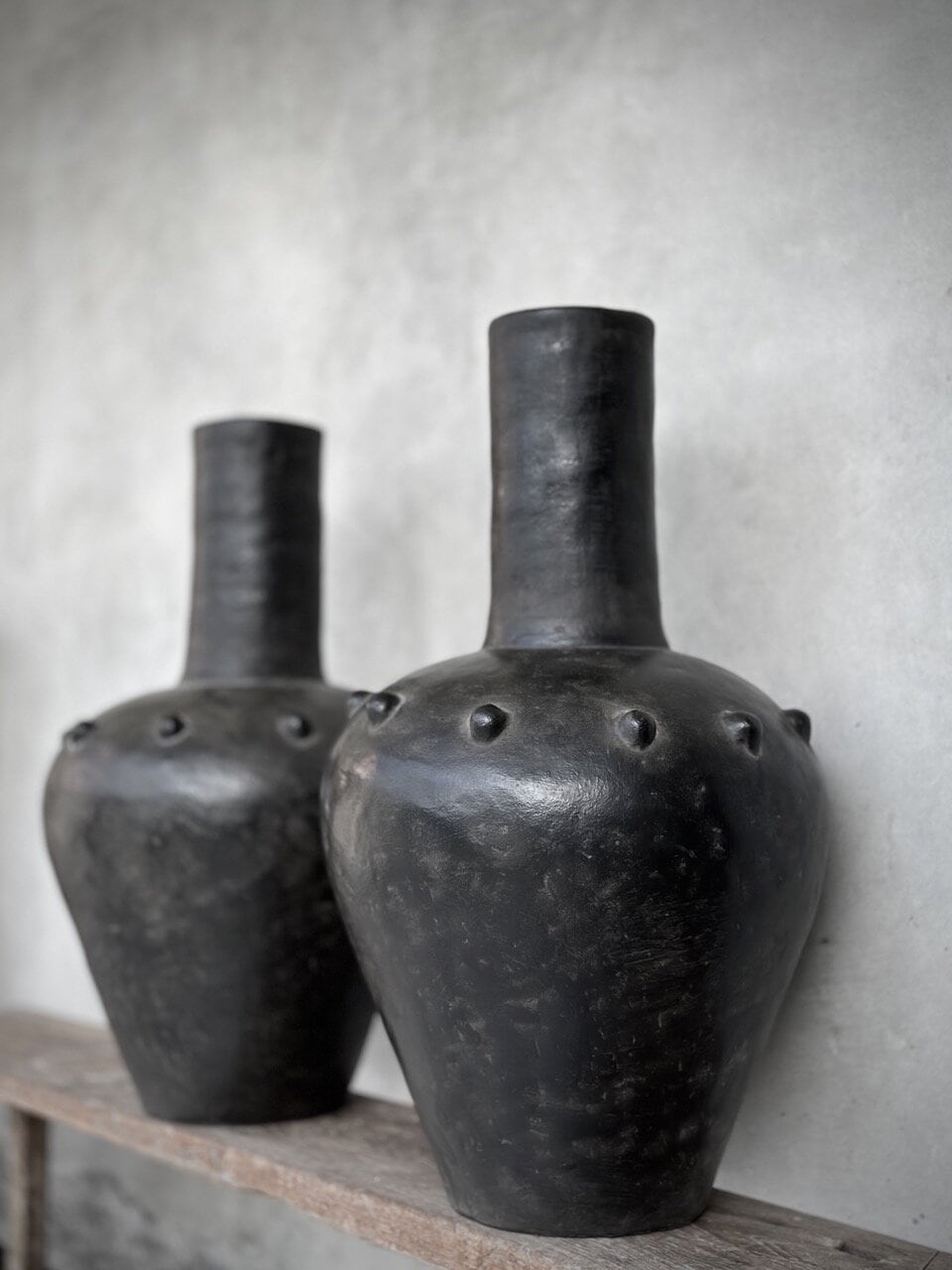 DELILAH XL vase, black antique