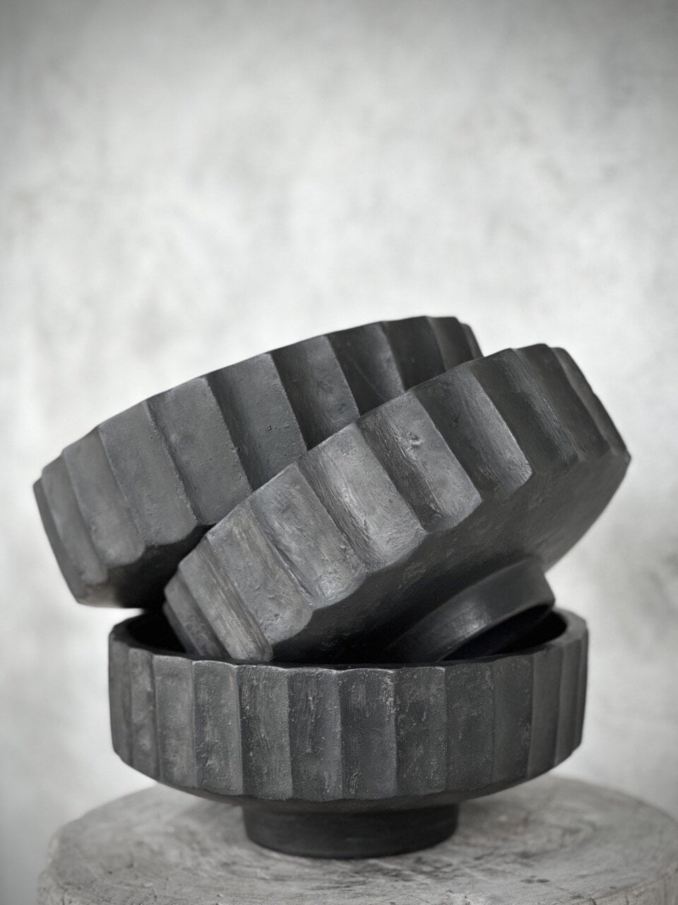 MOLO bowl, black antique