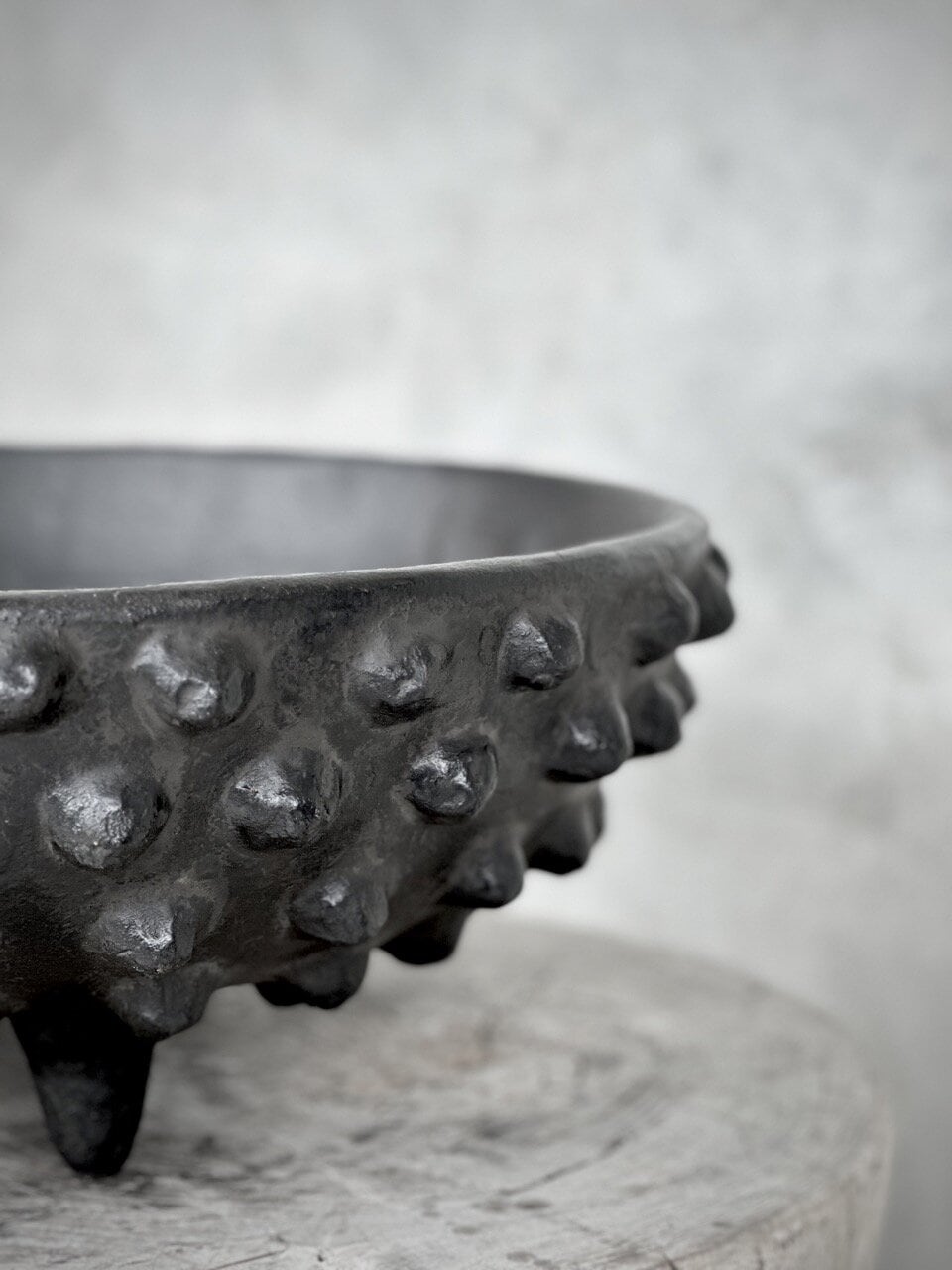 MAWA bowl with dots, black antique