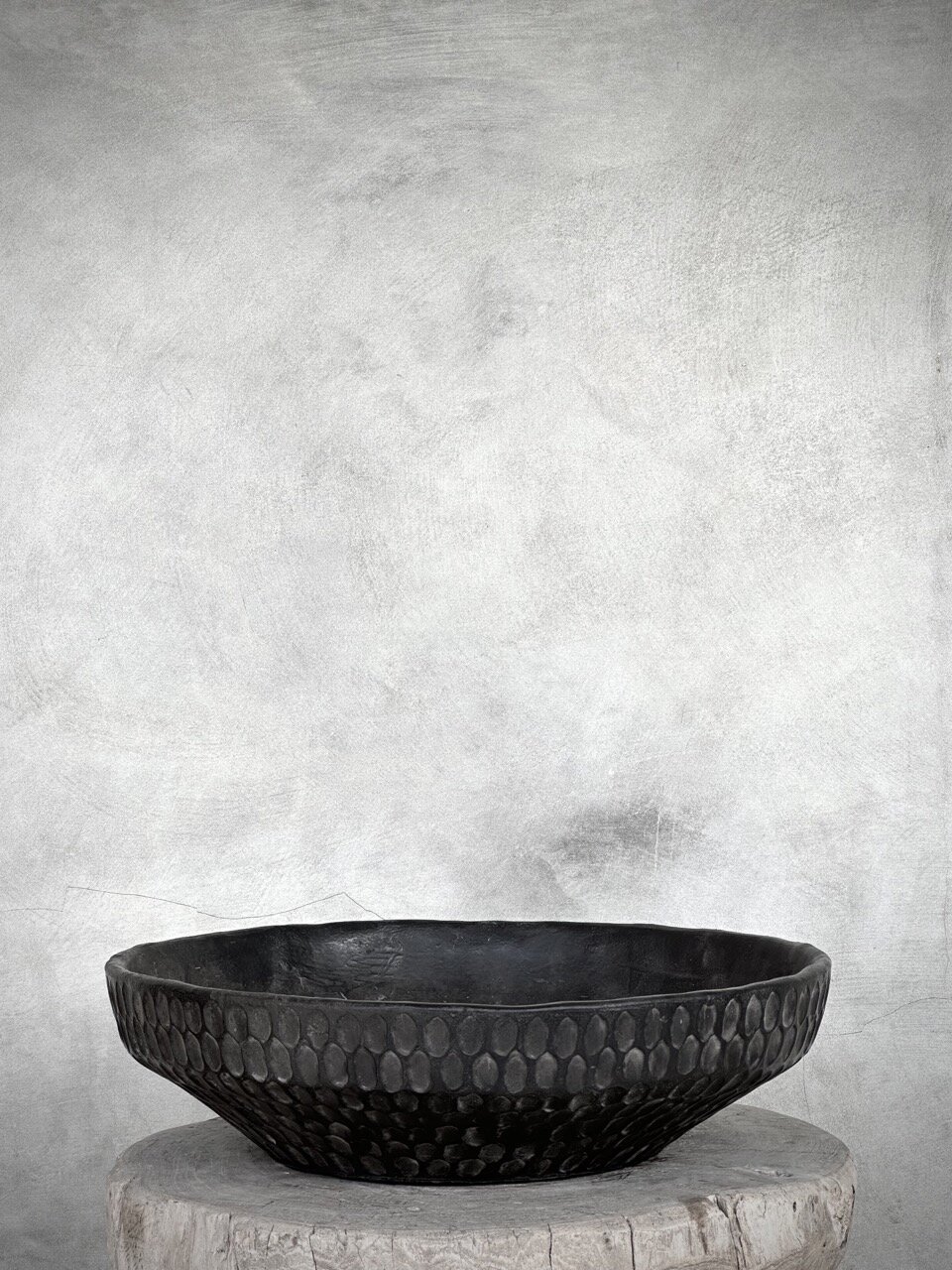 BIGO bowl, black antique