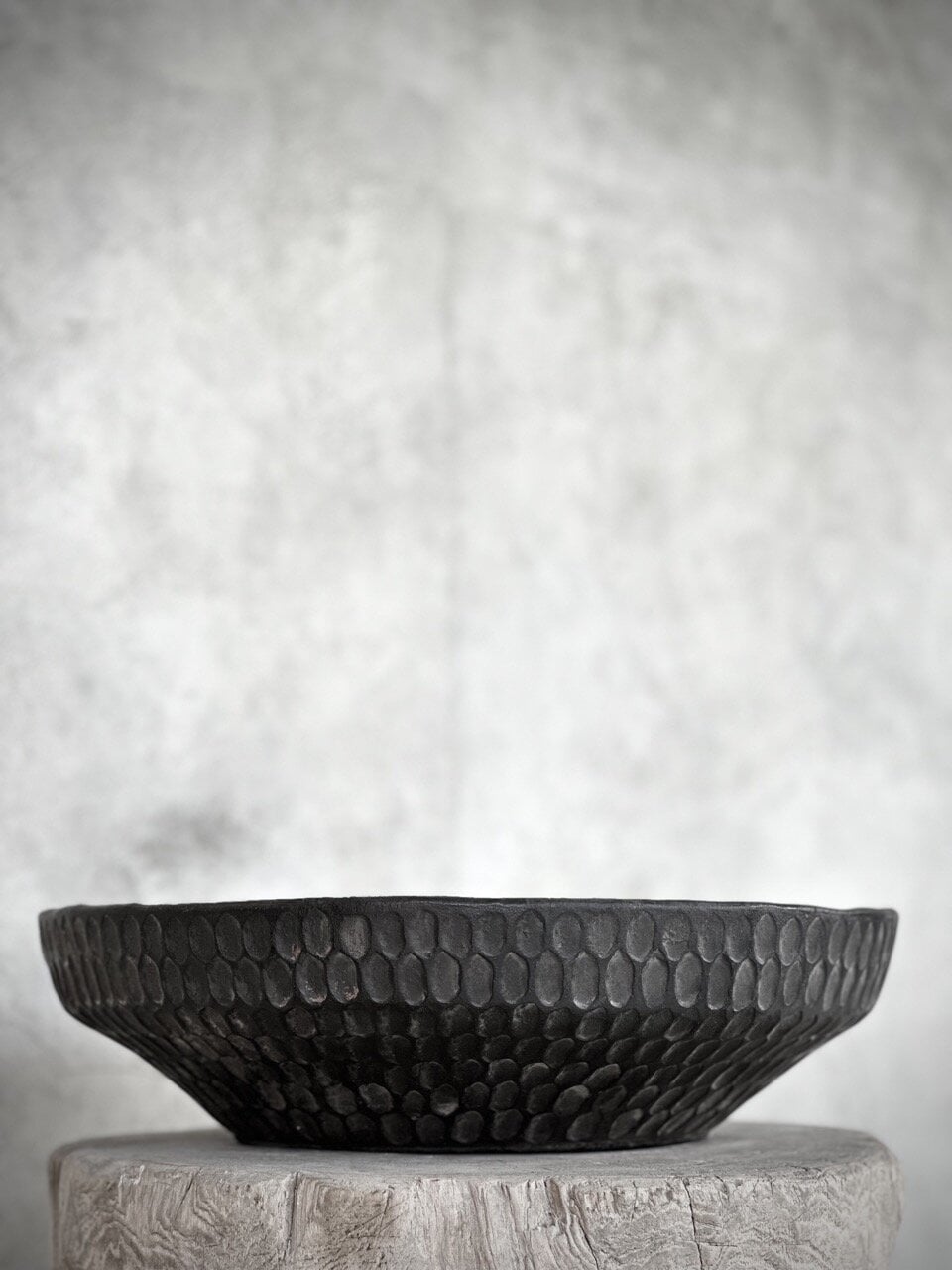 BIGO bowl, black antique