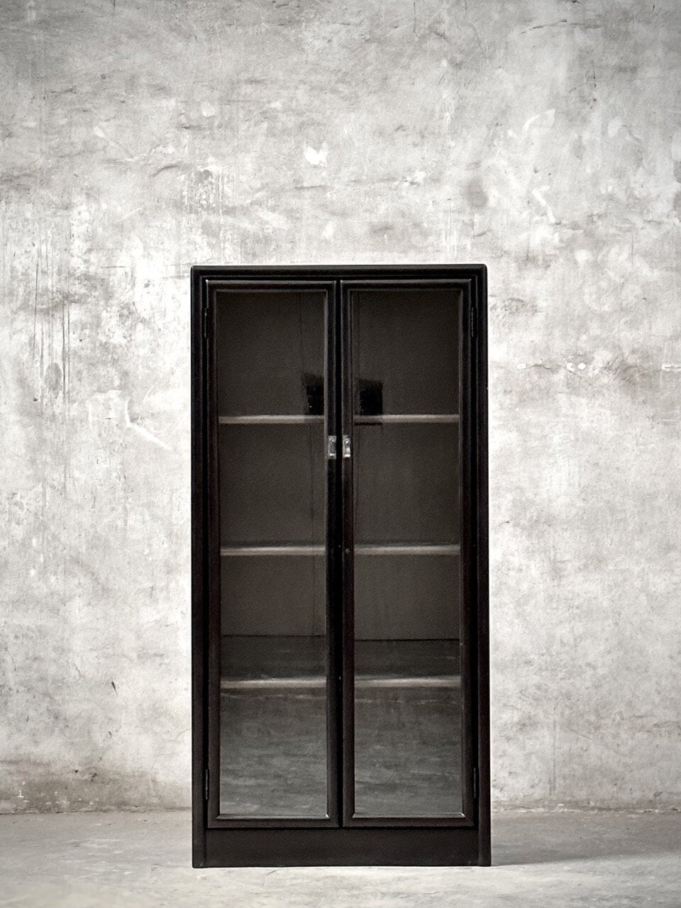 LING cabinet, china black & ash mindi, 2 doors