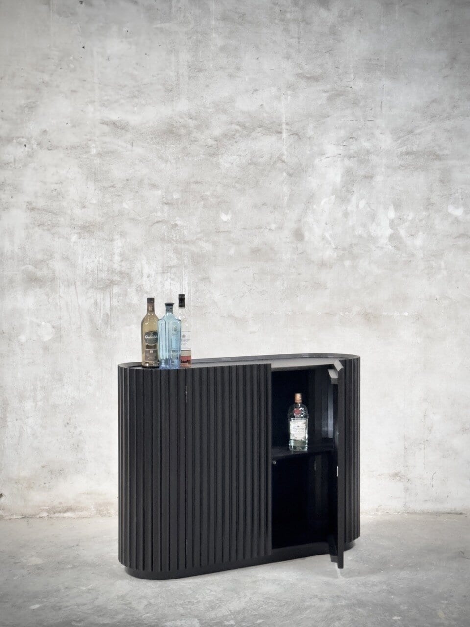 SAVOY bar/sidetable, black