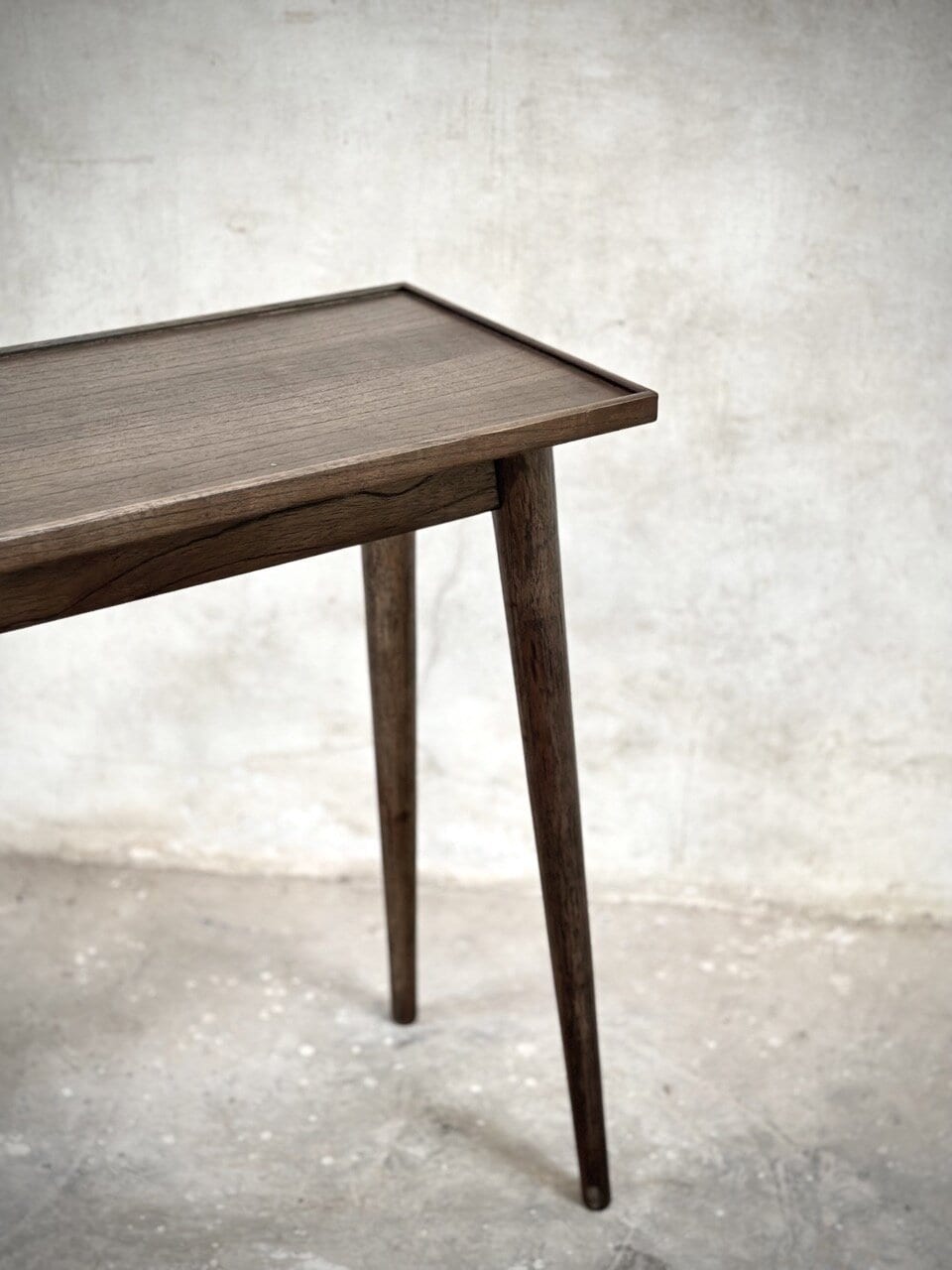 MILO console table large, vintage brown