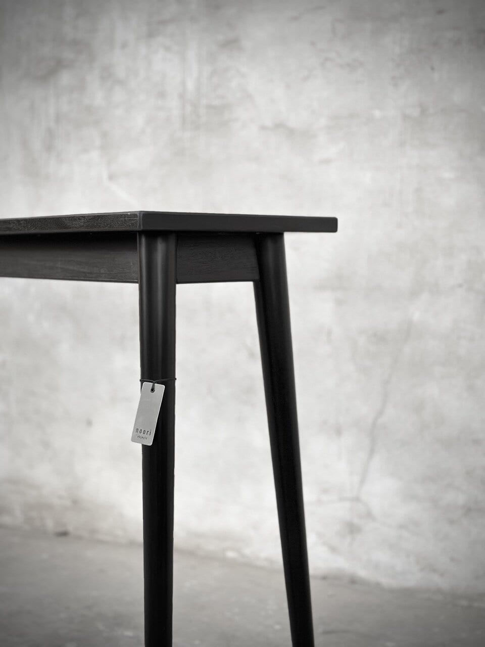 MILO console table small, black