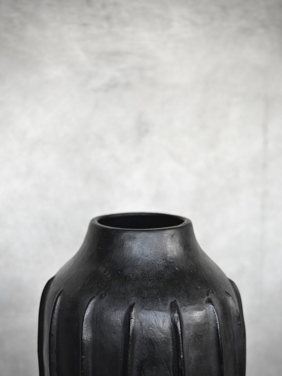 KORO vase, black antique