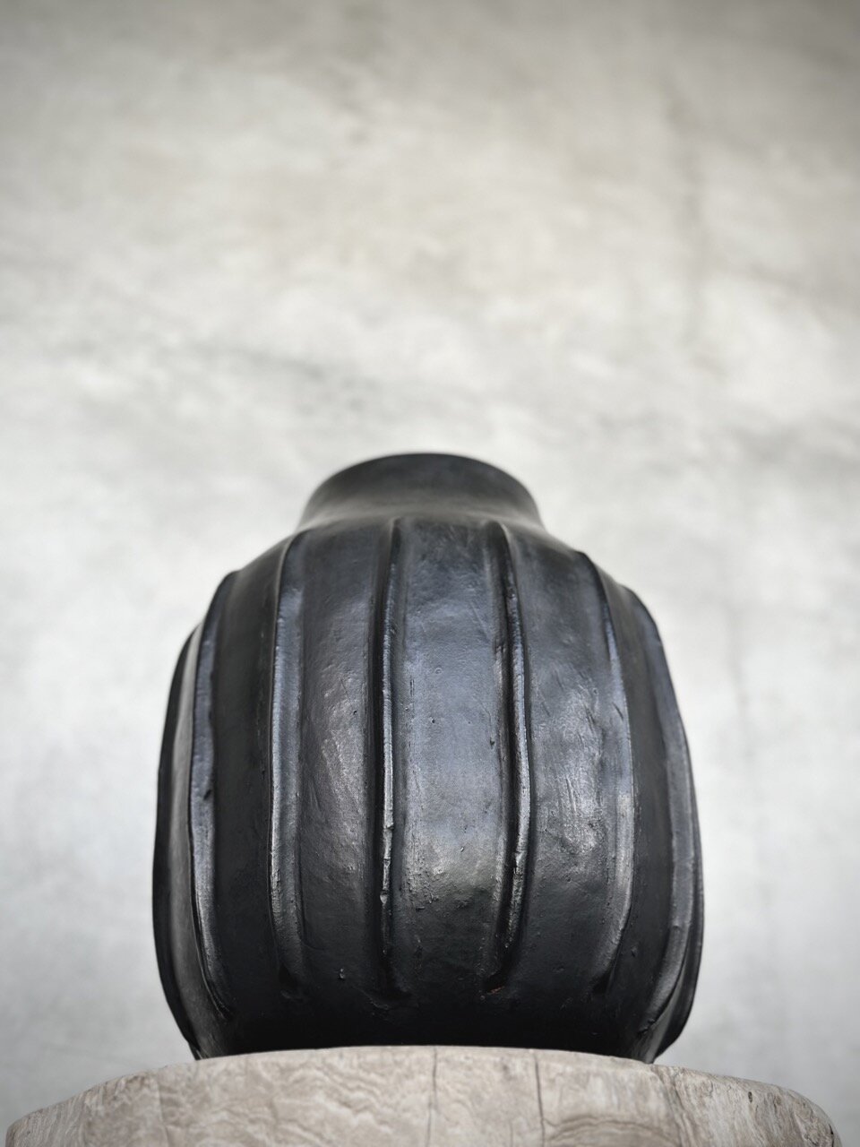 KORO vase, black antique