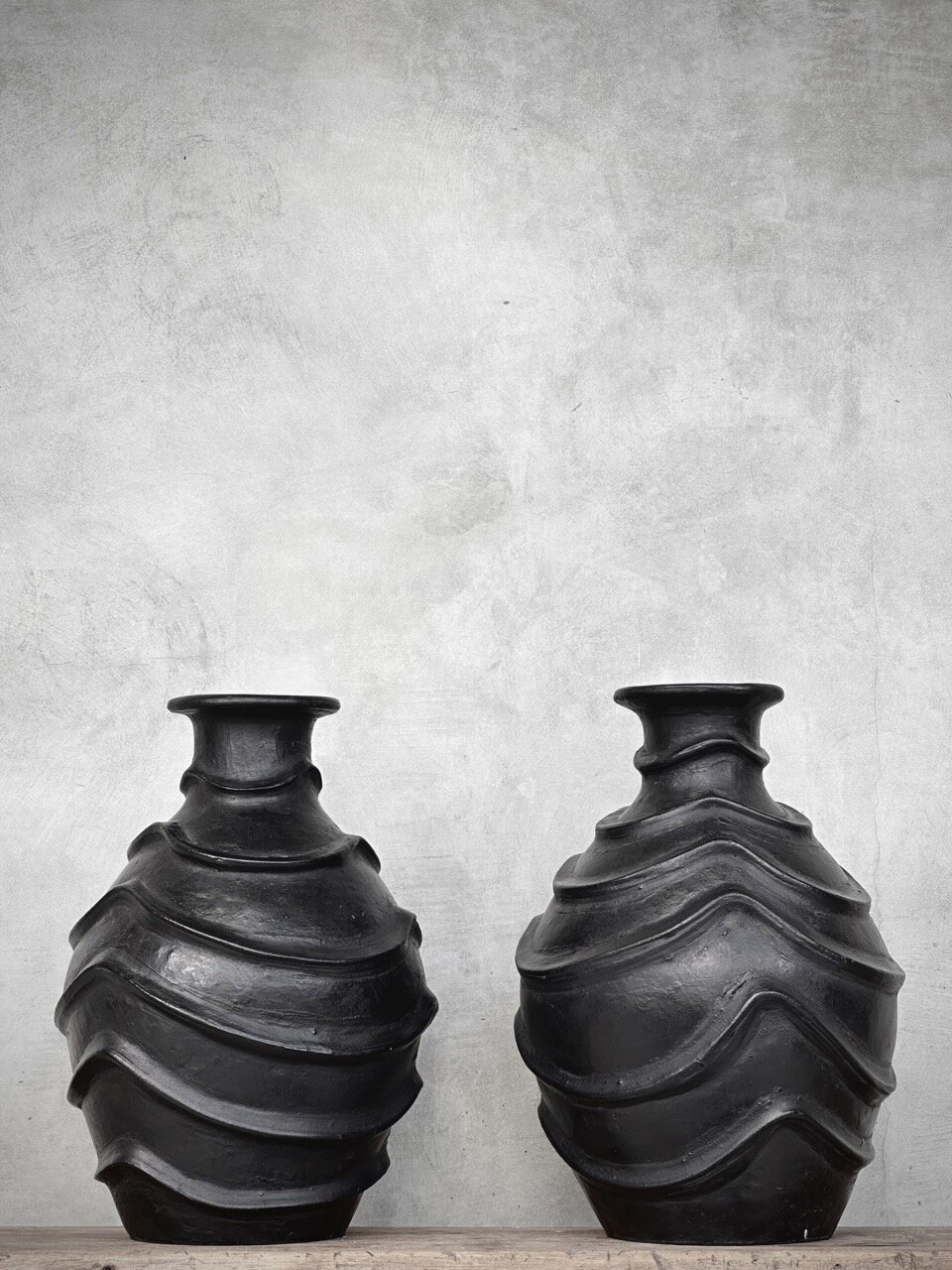 RIMBA vase, black antik