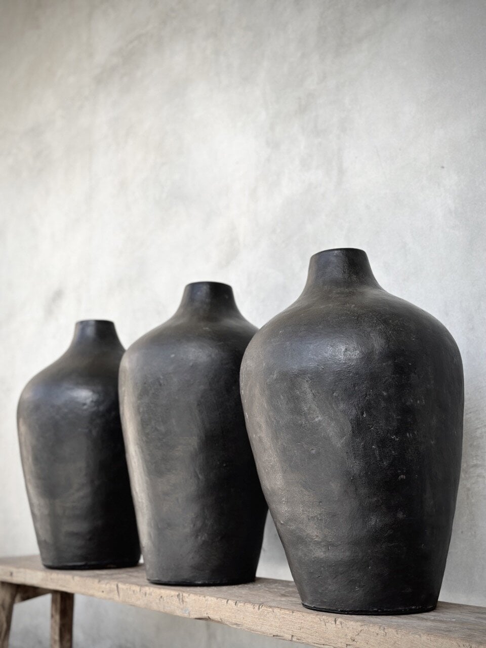 CITRA vase, black antique